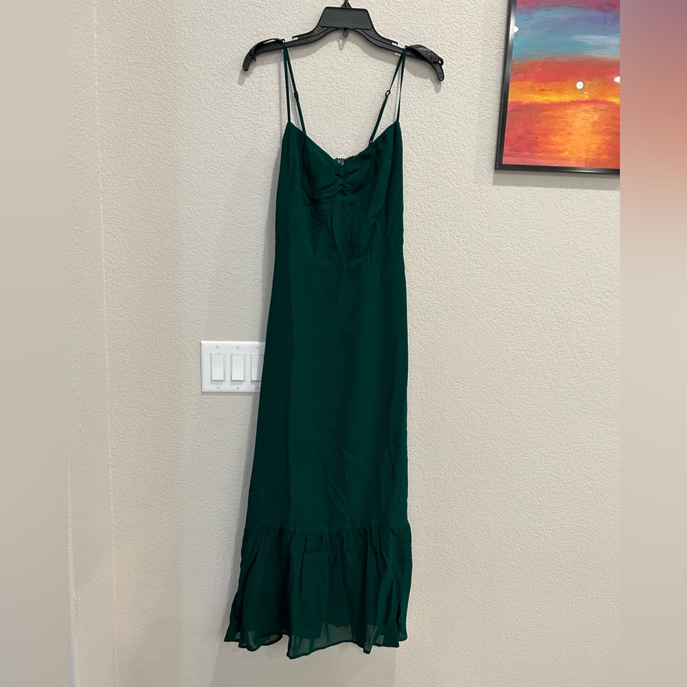 Reformation Emersyn ruffle hem maxi dress - Picture 8 of 9